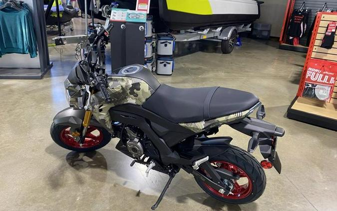 2025 Kawasaki Z125 PRO Cypher Camo Beige