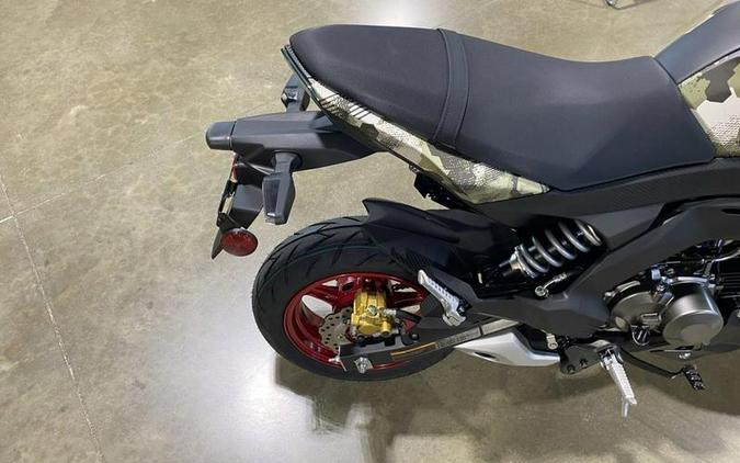 2025 Kawasaki Z125 PRO Cypher Camo Beige