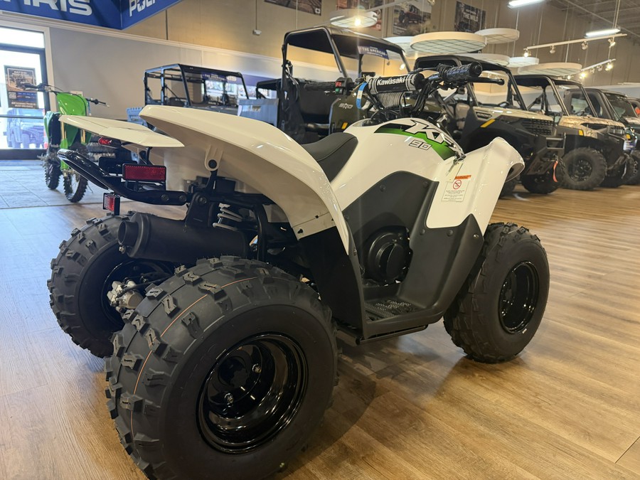 2026 Kawasaki KFX 90 Bright White - 109362