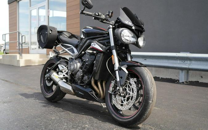 2018 Triumph Street Triple RS Phantom Black