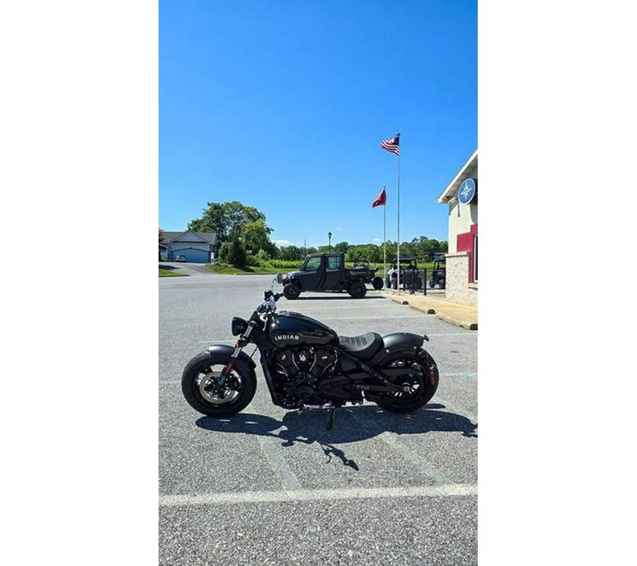 2026 Indian Motorcycle® Scout® Sixty Bobber Black Metallic