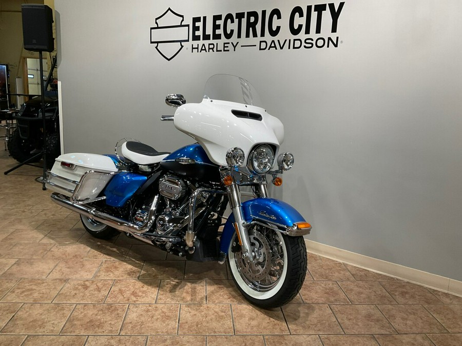 2021 Harley-Davidson Electra Glide Revival™ Hi-Fi Blue/Birch White FLH