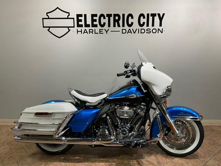 2021 Harley-Davidson Electra Glide Revival™ Hi-Fi Blue/Birch White FLH