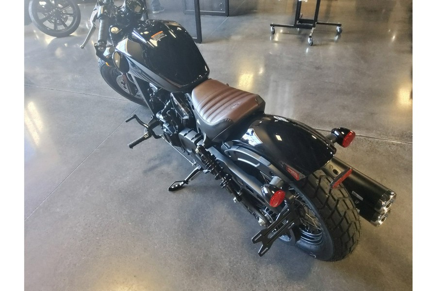 2024 Indian Motorcycle SCOUT® BOBBER TWENTY ABS - BLACK METALLIC