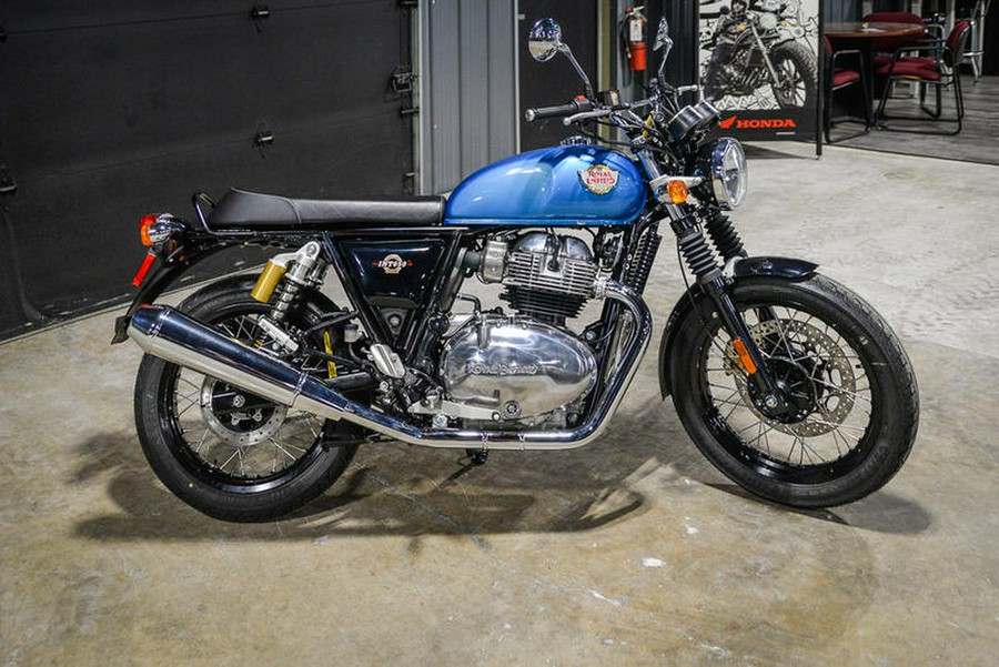 2023 Royal Enfield INT650 Ventura Blue