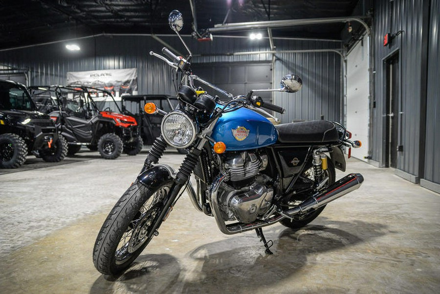 2023 Royal Enfield INT650 Ventura Blue