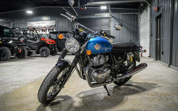 2023 Royal Enfield INT650 Ventura Blue