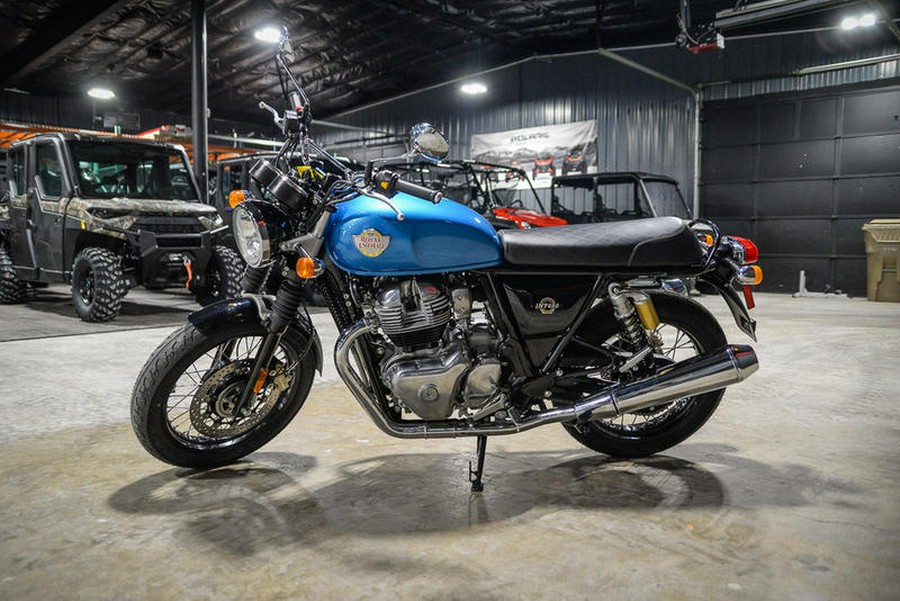 2023 Royal Enfield INT650 Ventura Blue