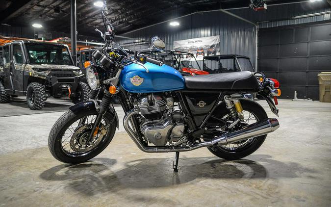 2023 Royal Enfield INT650 Ventura Blue