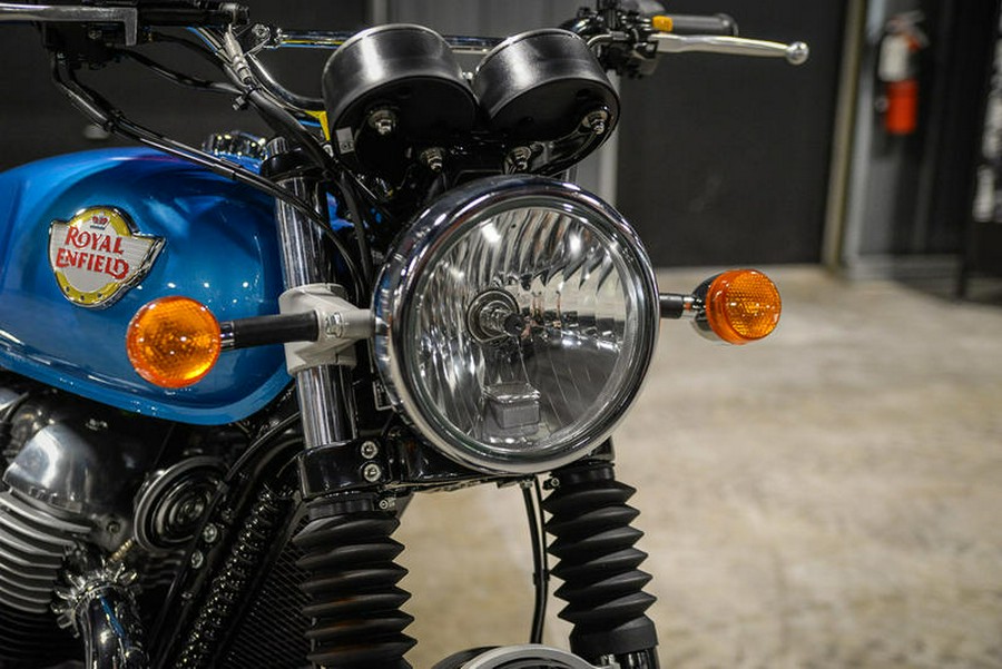 2023 Royal Enfield INT650 Ventura Blue