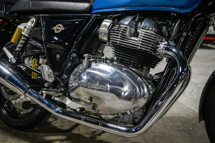 2023 Royal Enfield INT650 Ventura Blue