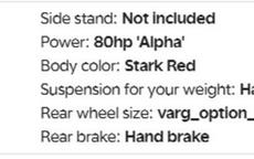 2024 Stark VARG Alpha Enduro 18"_80HP