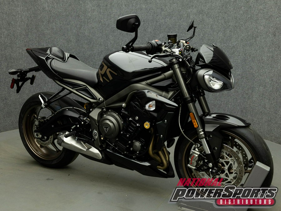 2023 TRIUMPH STREET TRIPLE 765 RS