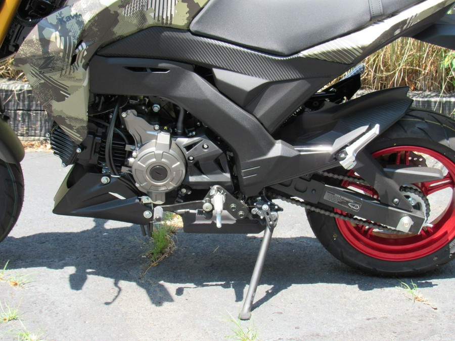 2025 Kawasaki Z125 Pro