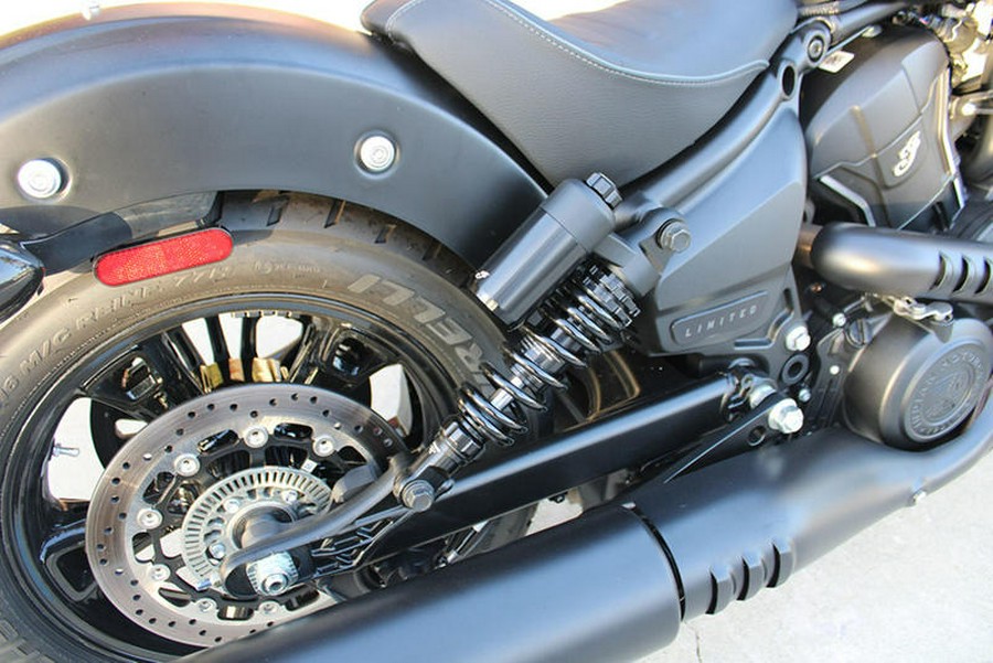 2025 Indian Motorcycle® Scout® Sixty Bobber Limited Black Smoke