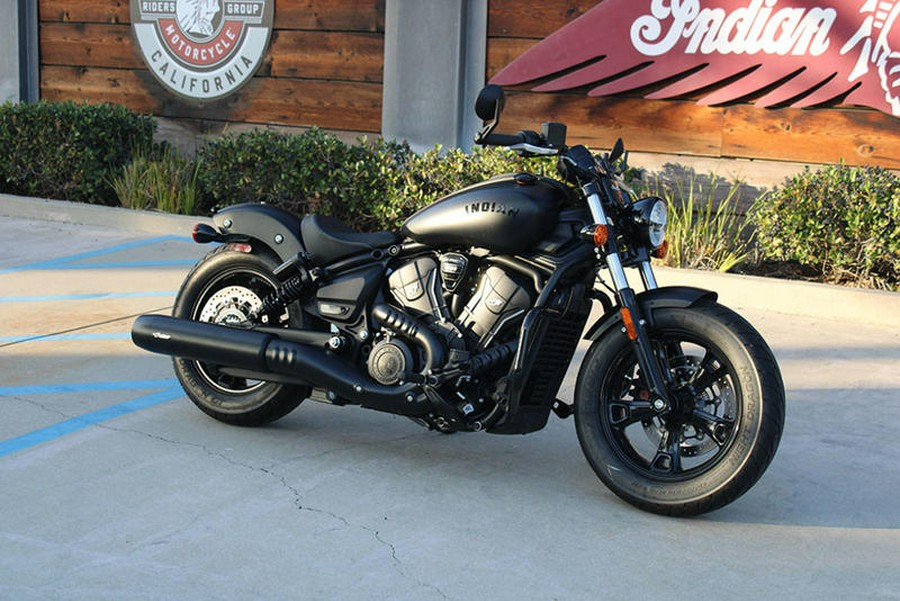 2025 Indian Motorcycle® Scout® Sixty Bobber Limited Black Smoke