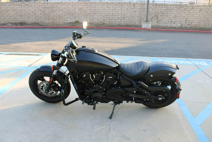 2025 Indian Motorcycle® Scout® Sixty Bobber Limited Black Smoke