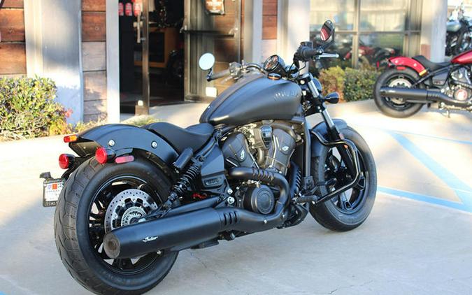 2025 Indian Motorcycle® Scout® Sixty Bobber Limited Black Smoke