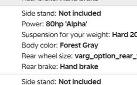 2024 Stark VARG Alpha Enduro 18"_80HP