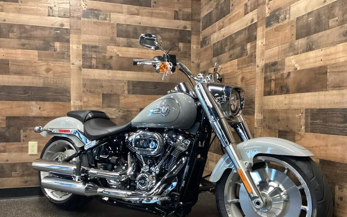 2024 Harley-Davidson Fat Boy 114 Billiard Gray FLFBS