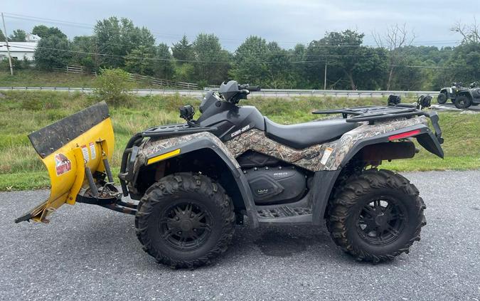 2012 Can-Am OUTLANDER XT 650 CAMO 4x4