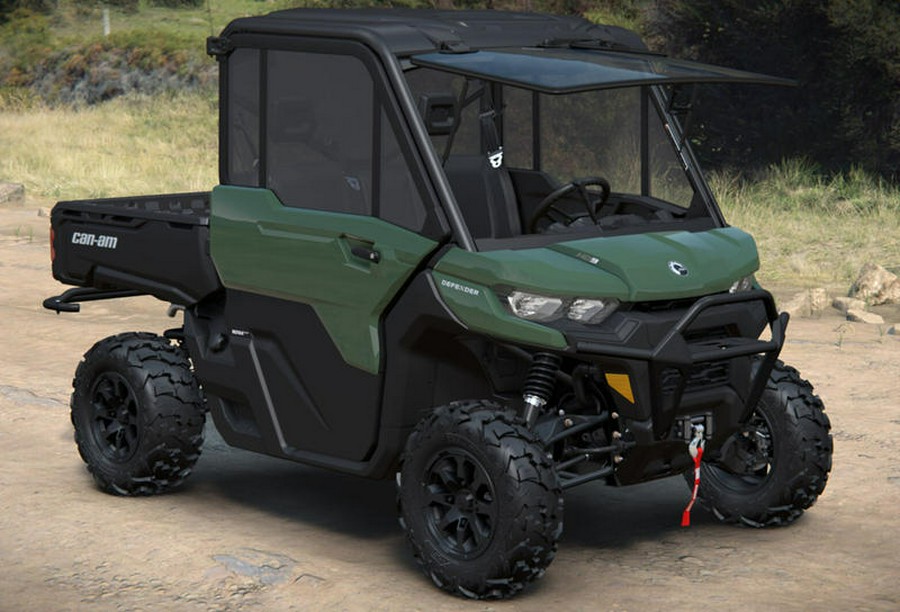 2025 Can-Am® Defender DPS CAB HD9 Compass Green