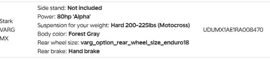 2024 Stark VARG Alpha 18"_80HP