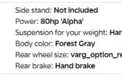 2024 Stark VARG Alpha Enduro 18"_80HP