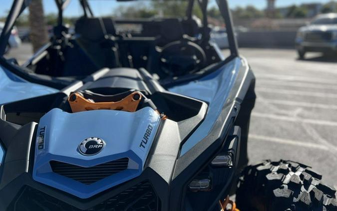 2026 Can-Am Maverick X3 MAX DS Turbo Scandi Blue & Orange Crush