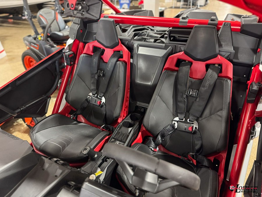 2025 Can-Am® Maverick X3 X ds Turbo RR Fiery Red & Hyper Silver