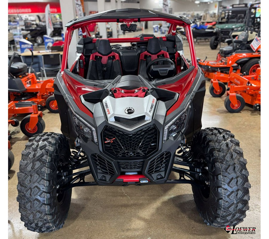 2025 Can-Am® Maverick X3 X ds Turbo RR Fiery Red & Hyper Silver
