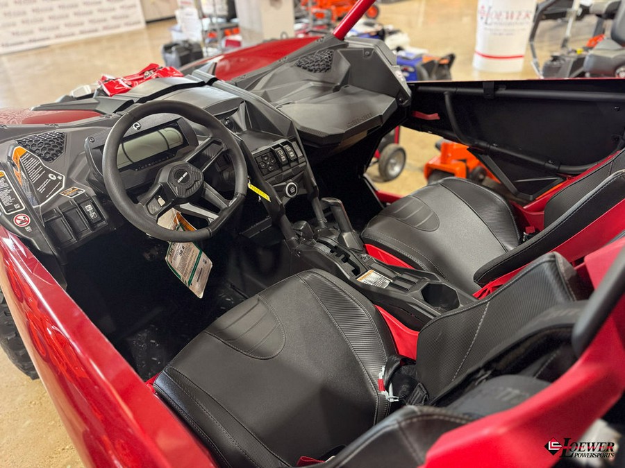 2025 Can-Am® Maverick X3 X ds Turbo RR Fiery Red & Hyper Silver