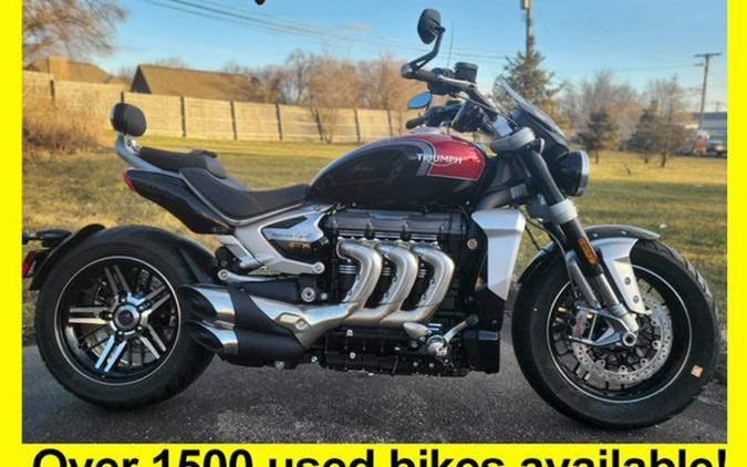 2024 Triumph Rocket 3 GT Carnival Red/Sapphire Black