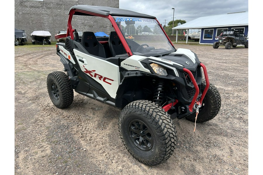 2024 Can-Am Maverick Sport X RC 1000R White & Red