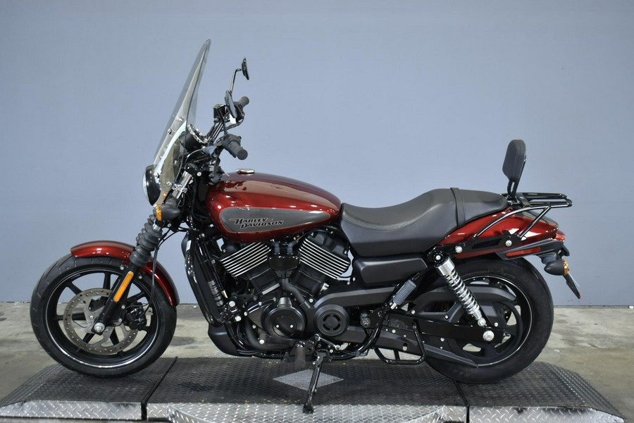 2017 Harley-Davidson Harley-Davidson Street 750 Velocity red