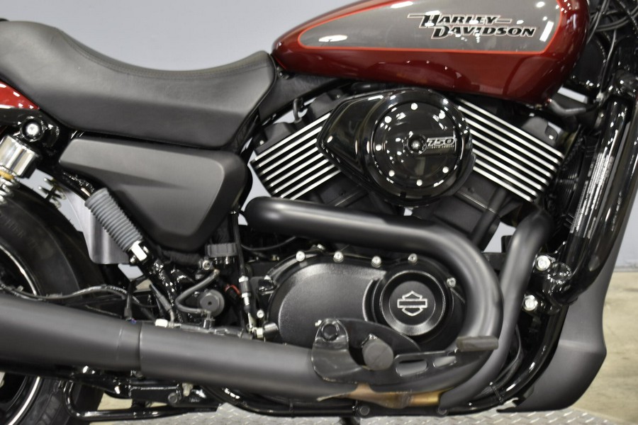 2017 Harley-Davidson Harley-Davidson Street 750 Velocity red