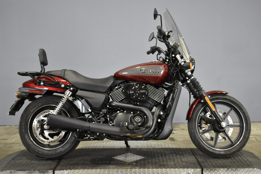 2017 Harley-Davidson Harley-Davidson Street 750 Velocity red
