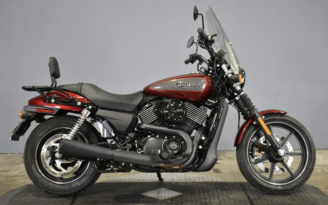2017 Harley-Davidson Harley-Davidson Street 750 Velocity red
