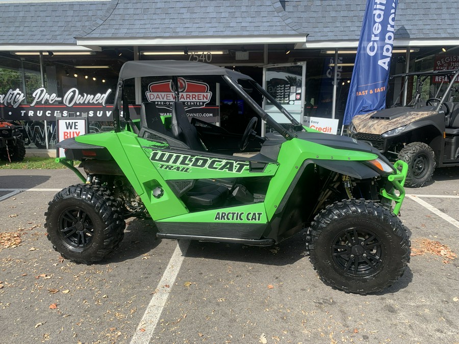 2018 Artic Cat WILD CAT TRAIL - W10004A