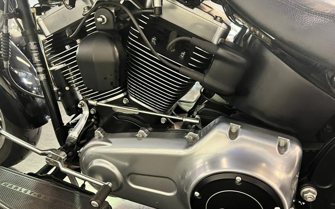 2015 Harley-Davidson® Fat Boy® Lo Vivid Black FLSTFB