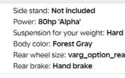 2024 Stark VARG Alpha Enduro 18"_80HP