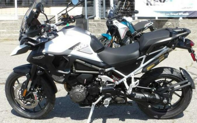 2025 Triumph Tiger 1200 GT Pro Snowdonia White GT Pro