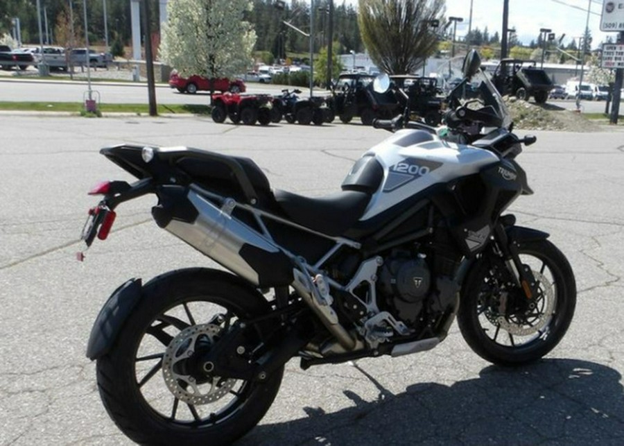 2025 Triumph Tiger 1200 GT Pro Snowdonia White GT Pro