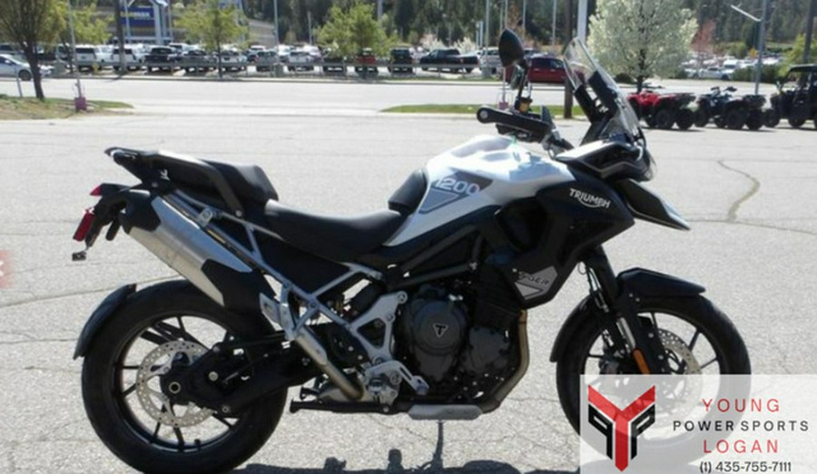 2025 Triumph Tiger 1200 GT Pro Snowdonia White GT Pro