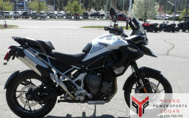 2025 Triumph Tiger 1200 GT Pro Snowdonia White GT Pro