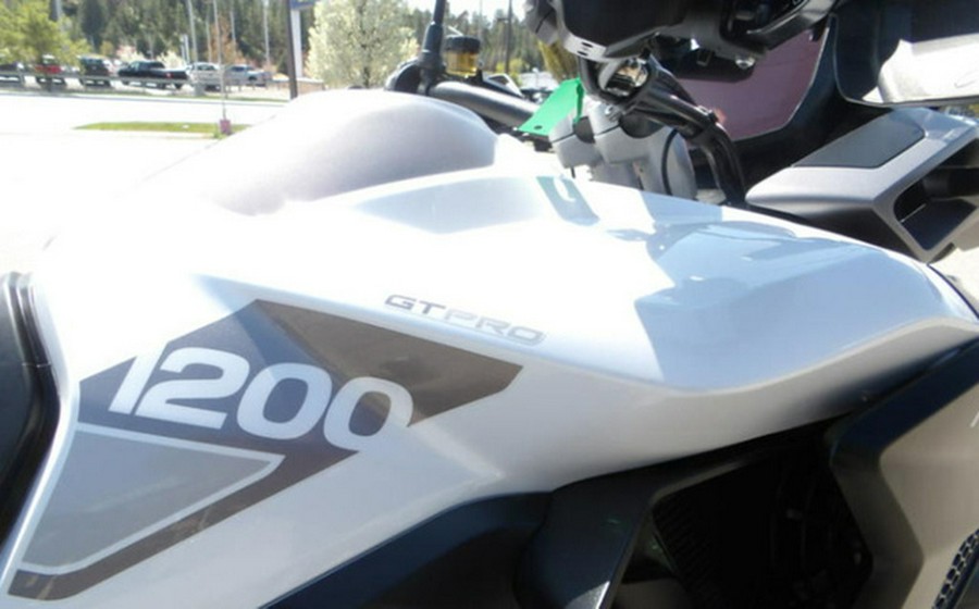 2025 Triumph Tiger 1200 GT Pro Snowdonia White GT Pro