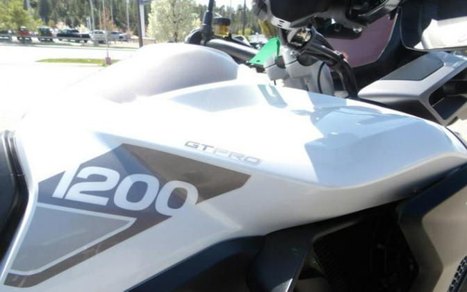 2025 Triumph Tiger 1200 GT Pro Snowdonia White GT Pro
