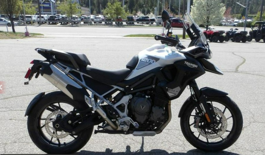2025 Triumph Tiger 1200 GT Pro Snowdonia White GT Pro