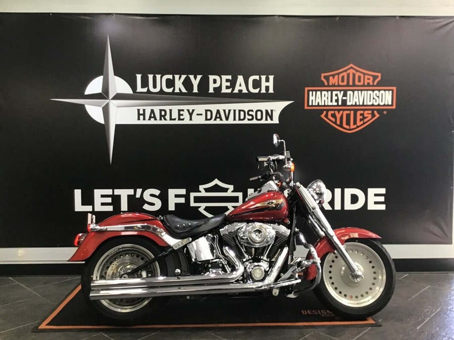 2008 Harley-Davidson® Fat Boy® Candy Red Sunglo