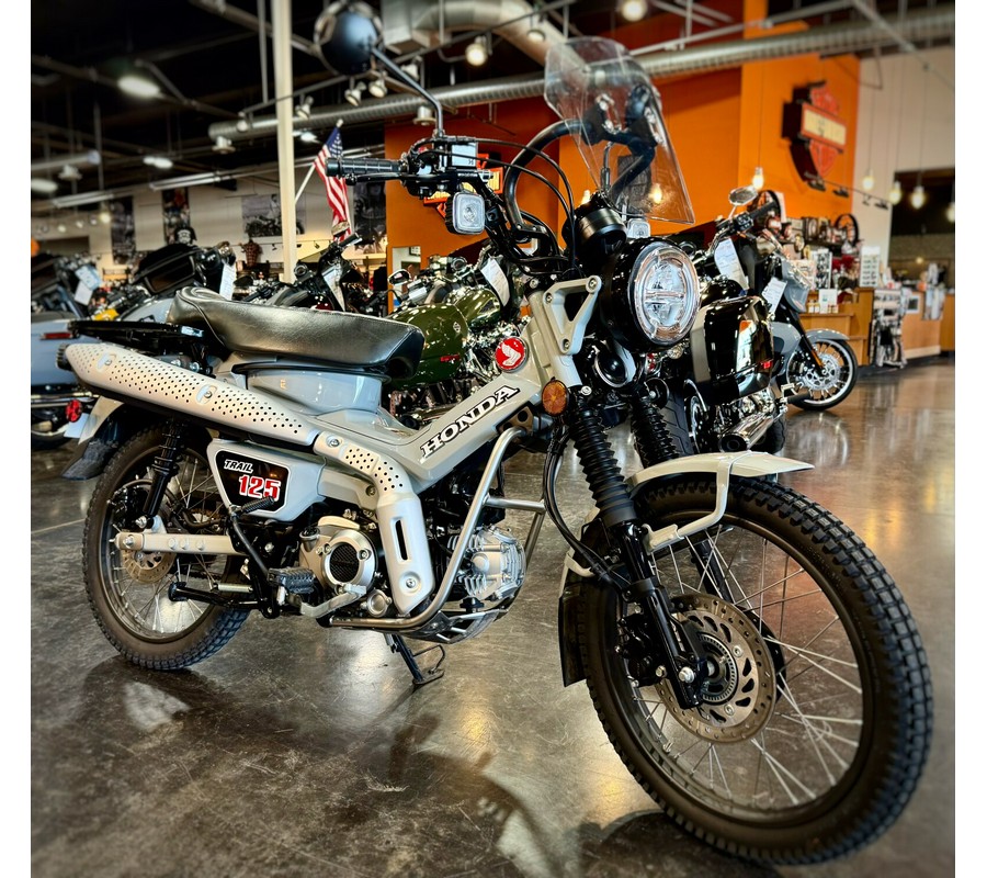 2025 Honda Trail125 Pearl Smoky Gray